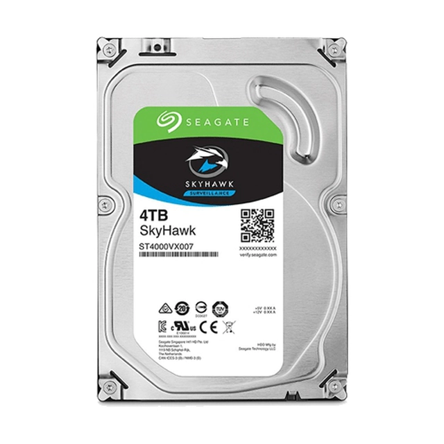 Cietais disks 4000GB — Seagate Surveillance SKYHAWK