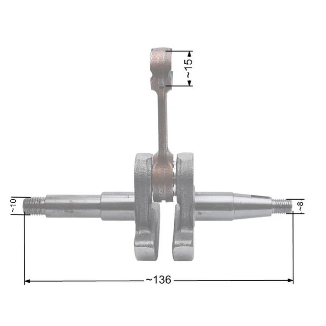 Cigüeñal Nac Cs4500 Cs5200 Mercado Sierras Nz309