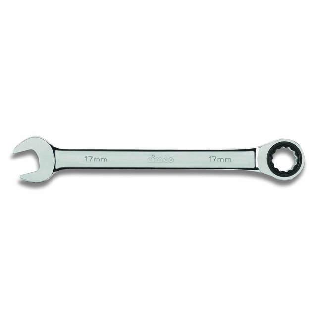 CIMCO 112517 Eye-flat ratchet wrench SW 17