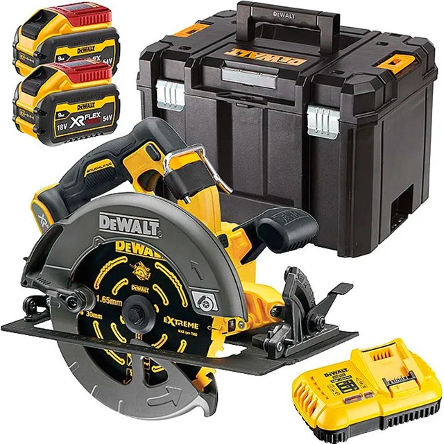 Циркуляр Dewalt DCS579X2 54 V 190 mm