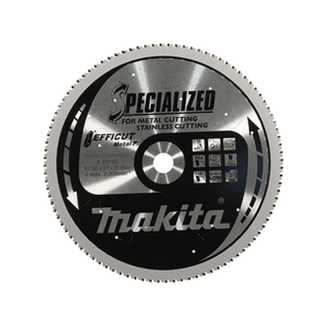 Циркуляр Makita за стомана - инокс Брой зъби: 96 бр. 305 x 25,4 x 1,75 mm