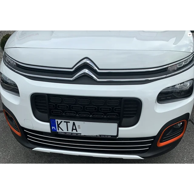 CITROEN BERLINGO - CHROME juostelės chromuotos grotelės