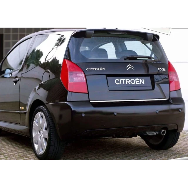 Citroen C2 JM 03-14 CHROME JUOSTAS ant FLAP Tuning