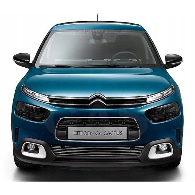 Citroën C4 Cactus - Calandre à bandes chromées, réglage du pare-chocs factice chromé