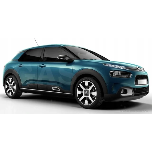 CITROEN C4 CATCUS - CHROME juostos ant dekoratyvinių chromuotų šoninių durų