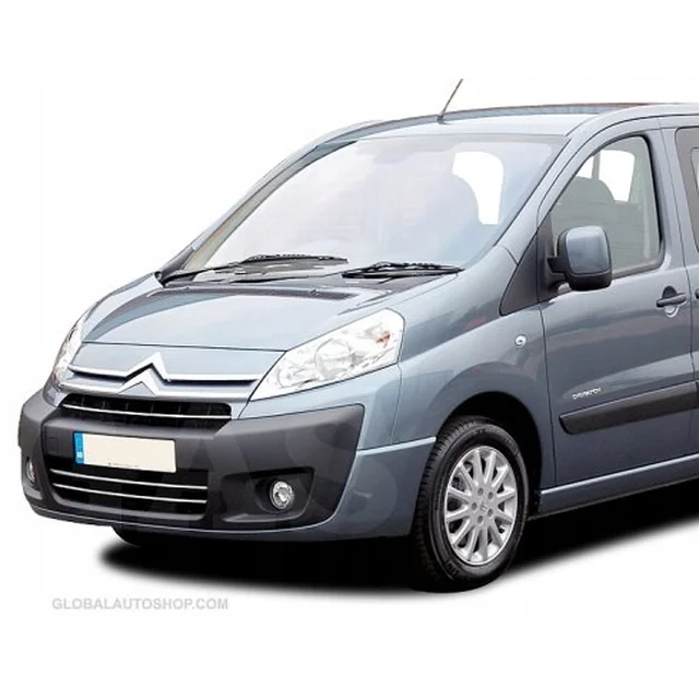 Citroen Dispatch – chromuotų juostelių grotelių chromo manekeno buferio derinimas