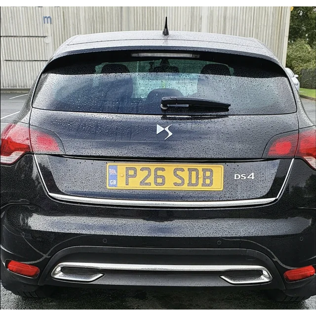 CITROEN DS4 - BANDE CHROME Aileron chromé Tuning