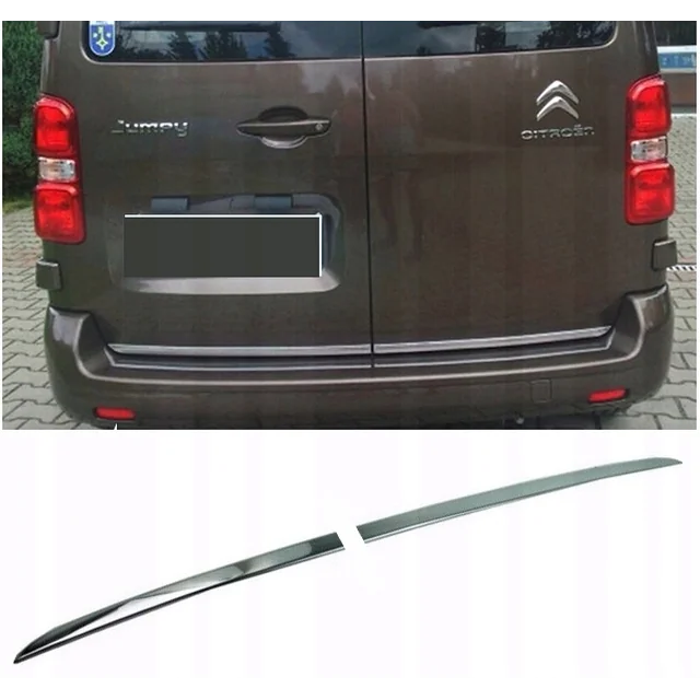 Citroen JUMPY 2016+ CHROME STRIP na kapote dverí