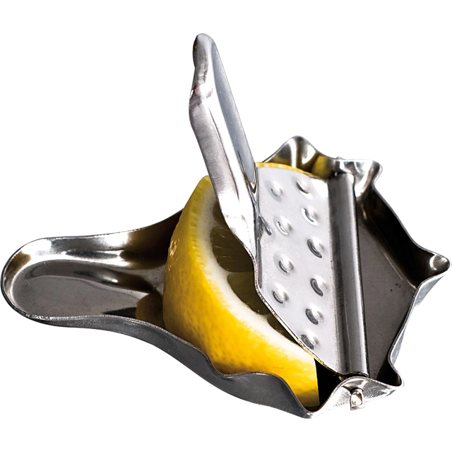 Citrus slice squeezer