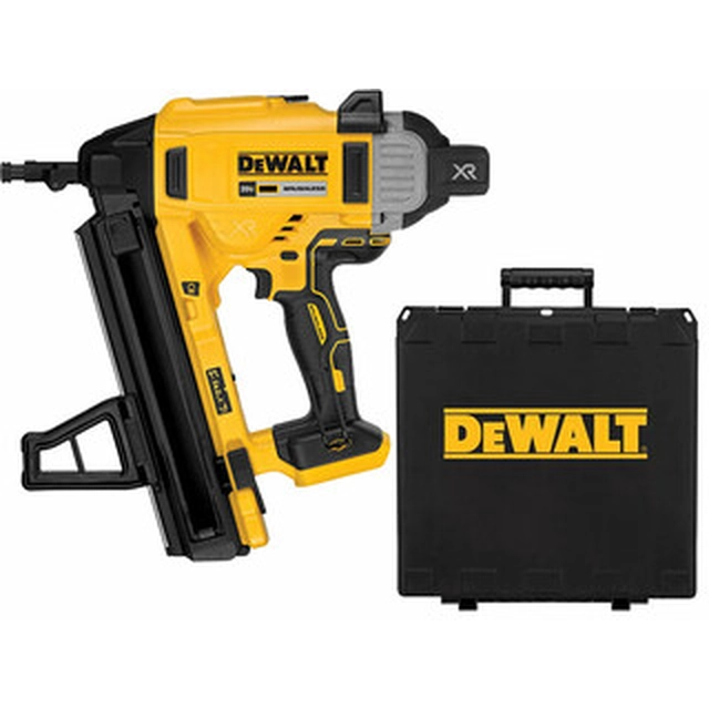 Clavadora de hormigón inalámbrica DeWalt DCN890N-XJ 18 V | 13 - 57 mm | Diámetro 2,6 - 3,7 mm | 15 ° | Carbón sin escobillas | Sin batería ni cargador | en una maleta