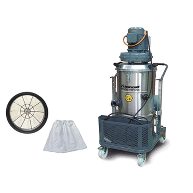 Cleancraft flexCAT 1100 Aspirator electric ATEX 3000 W | 100 l | Clasa de praf: H | 400 V