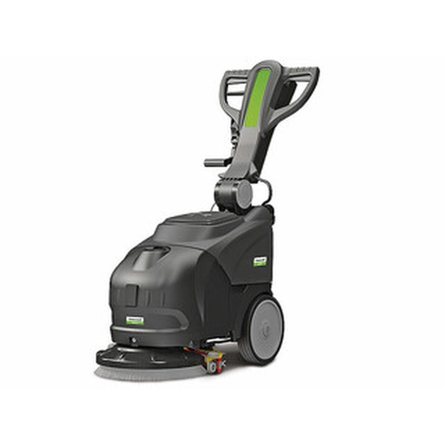 Cleancraft SSM 351 B cordless floor cleaner 2 x 12 V | 350 mm | Carbon brush | With battery and charger