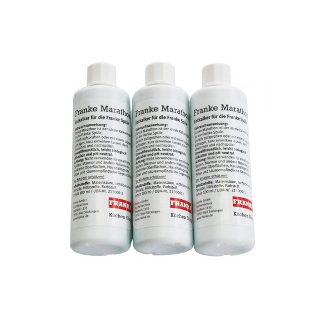 Cleaning agent Franke, Marathon lime remover, 3 pcs.