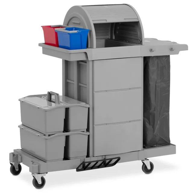 Cleaning service trolley - storage + bag | ULX-CRFZ D1