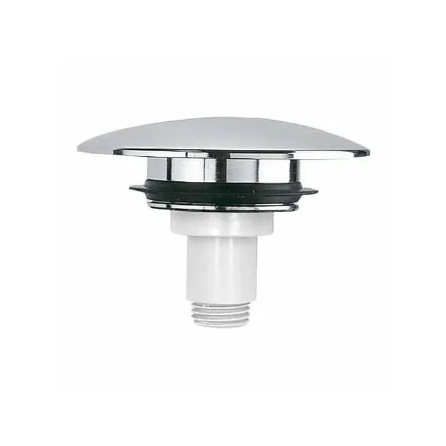 Click-clack stopper for the Tres washbasin