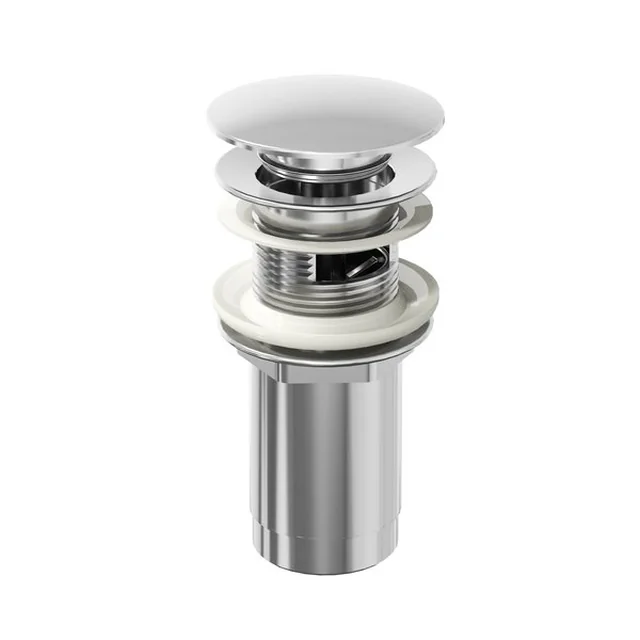 Click-Clack washbasin siphon valve Ravak, Chrom, for washbasins with overflow