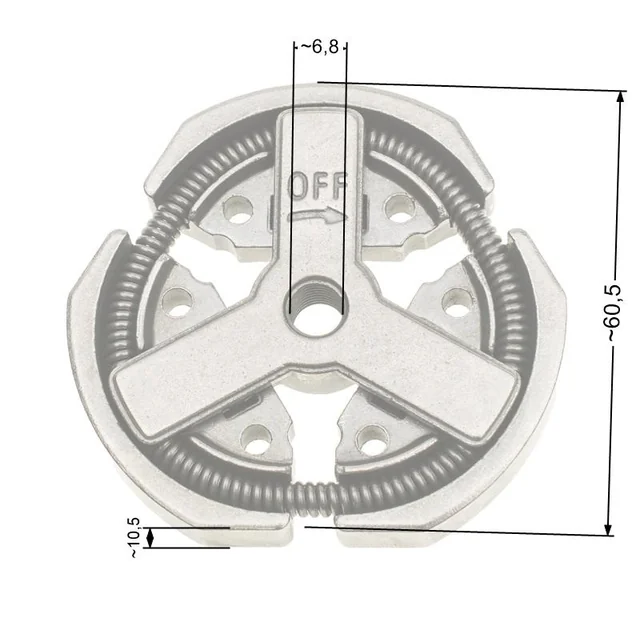 Clutch Nac Cs3800 Market Saws Nz298