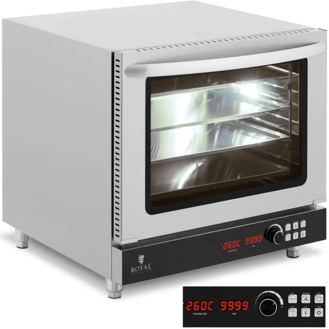 Coaceți într-un cuptor cu convecție cu funcție de grătar cu abur, fermentarea și uscarea la 260C 230V 2800W
