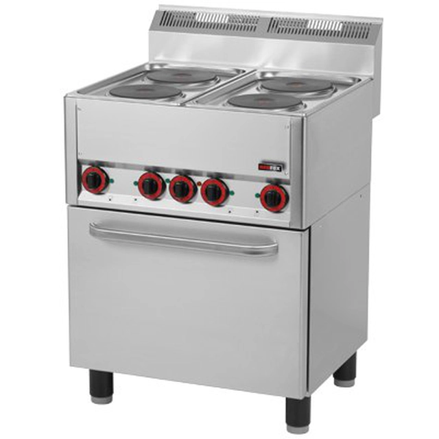 Cocina eléctrica con horno SPT-60ELS Redfox