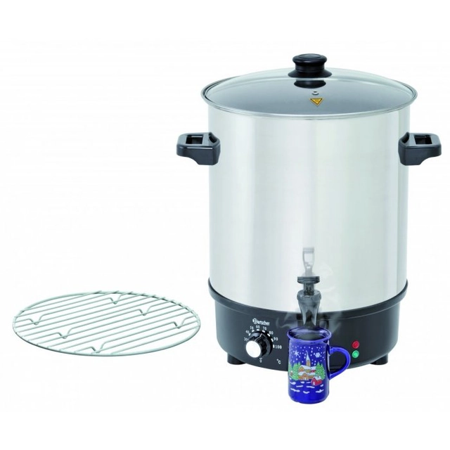 Cocina para calentar vino, agua 30L,CrNi BARTSCHER 200057 200057