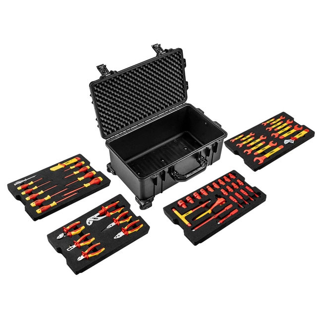 Coffret de service pour électricien 52 pcs.