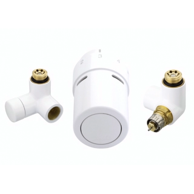 Coil connection set color RAL9016