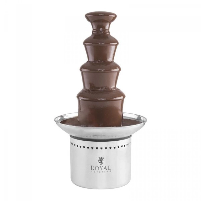 Čokoládová fontána - 4 podlahy - 6 kg ROYAL CATERING 10010559 RCCF-230W