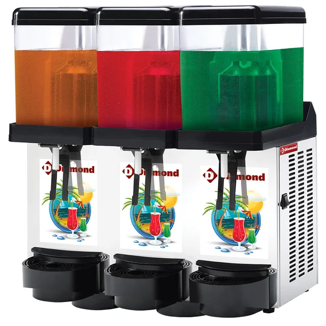 Cold drink dispenser 3x12l