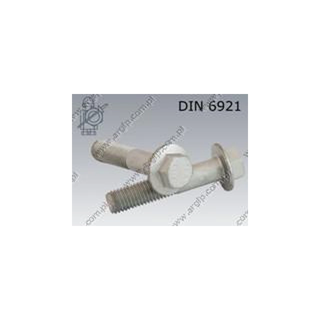 Collar boltM 8×70-10.9 fl Zn DIN 6921