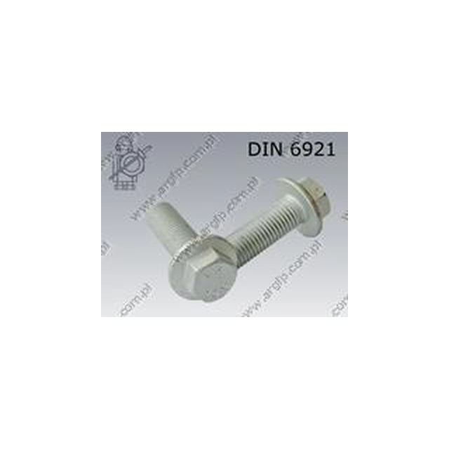 Collar boltpgw M 5× 8-10.9 fl Zn DIN 6921