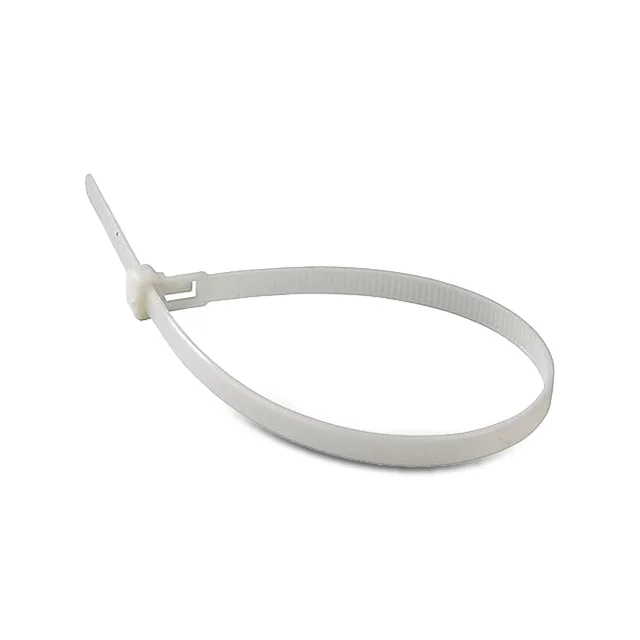 Collier de serrage en nylon - 2.5x150mm - Blanc - 100Pcs/Pack