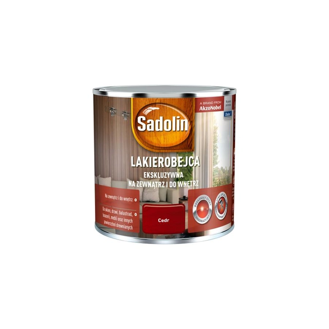 Colorante esclusivo per legno di cedro Sadolin 0,25L