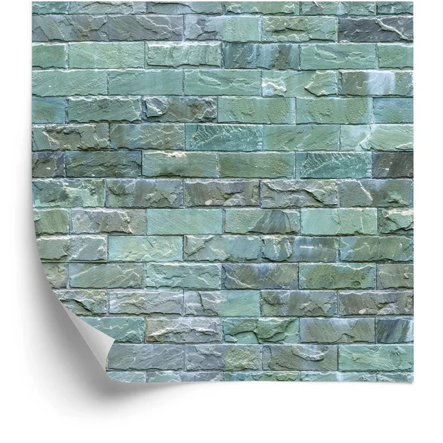 Colored Bricks Wallpaper - Effect 3D