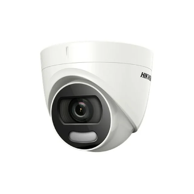 ColorVu AnalogHD kamera 5MP, lencse 3.6mm, fehér fény 20 m - HIKVISION DS-2CE72HFT-F36