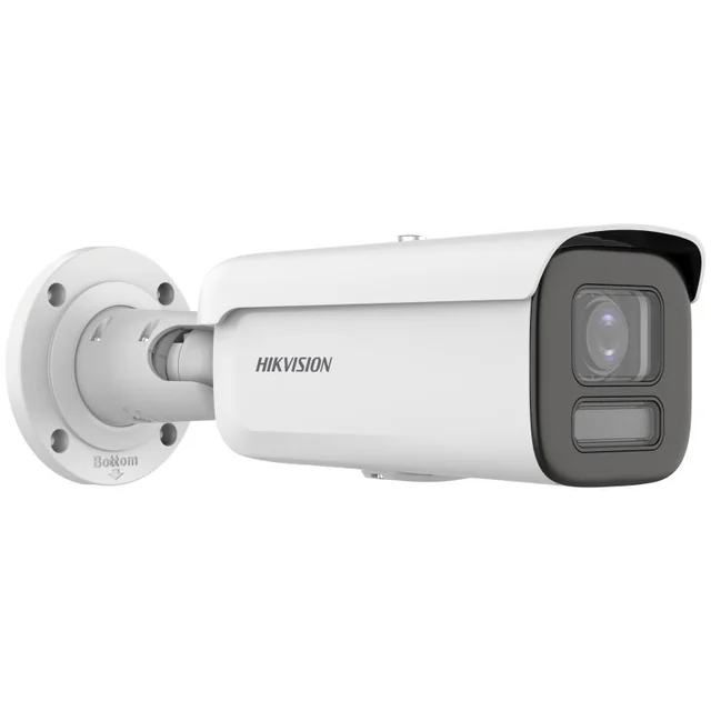 ColorVu Bullet IP stebėjimo kamera 4 Megapikselių objektyvas 2.8-12mm Balta šviesa 60m MicroSD Hikvision DS-2CD2647G2T-LZSC