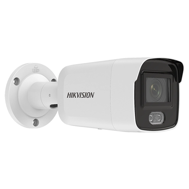 ColorVu - Cámara IP 4.0 MP, lente 2.8mm, luz 30m, Tarjeta SD, VCA - HIKVISION DS-2CD2047G2-L-2.8mm