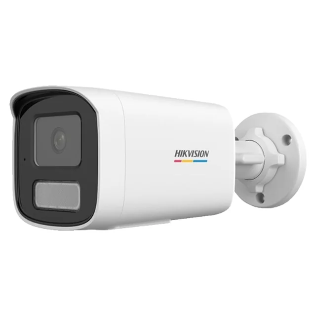 ColorVu IP megfigyelő kamera 4MP lencse 4mm Dual Light IR 50m Fehér fény 50m, HIKVISION mikrofon DS-2CD1T47G2H-LIU-4mm