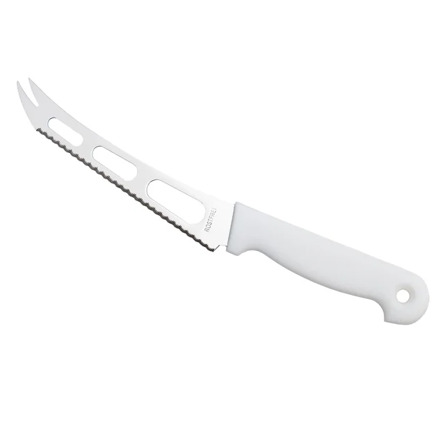 Coltello da formaggio, lunghezza 15 cm, bianco