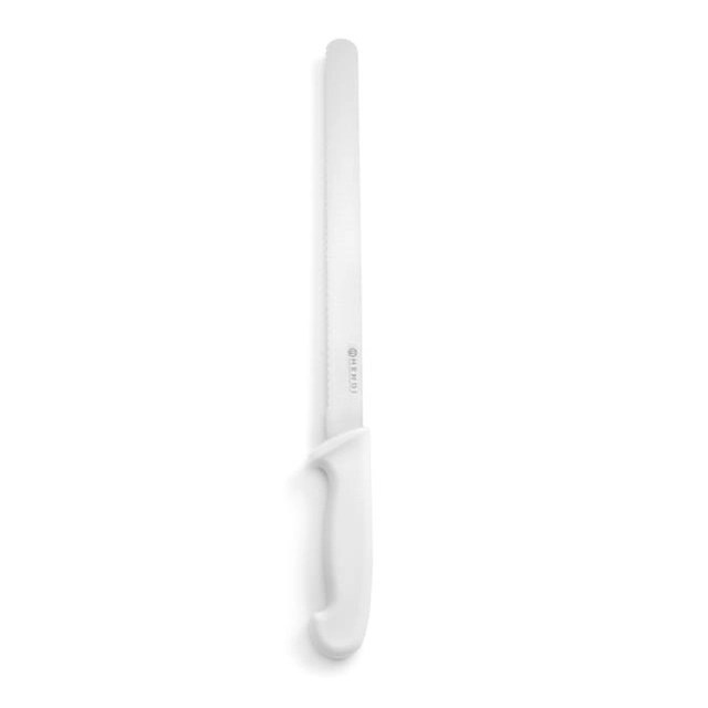 Coltello pane/pasticceria HACCP - 300 mm, bianco