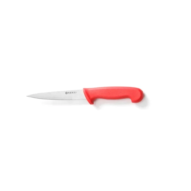 Coltello per sfilettare 15 cm, rosso HACCP | 842522