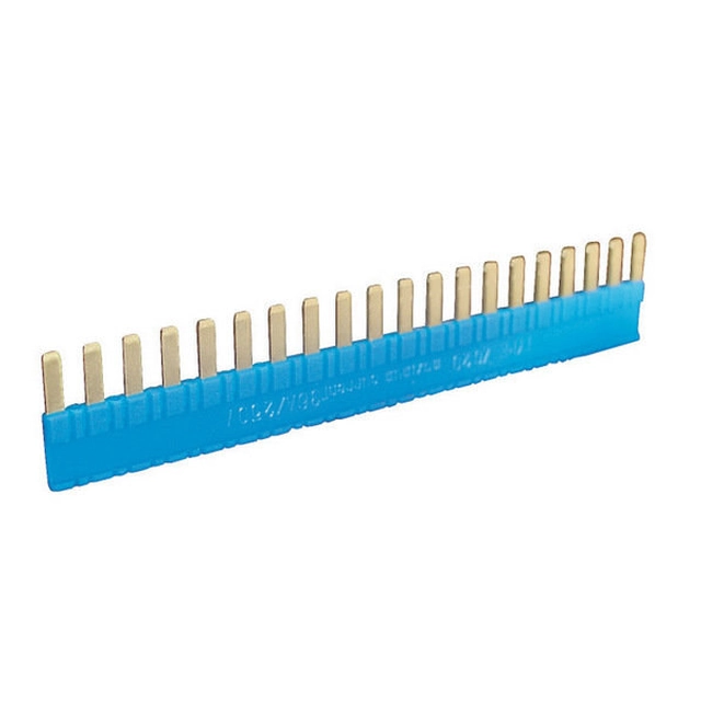 Comb connector ZG20-3 20-zębowe down PI6, PIR6W, PIR6WB, PIR6WT, PIR6WBT - blue