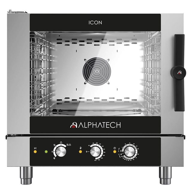 Combi-steamer ICEM051E | 5x GN 1/1 | 5x 600x400 | Alphatech by Lainox | manual control