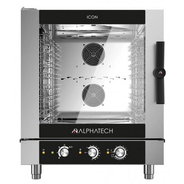 Combi steamer ICEM071E | 7x GN 1/1 | 7x 600x400 | Alphatech by Lainox | manual control Alphatech by Lainox