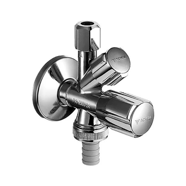 Comfort angle valve 1/2" chrome plated HAW886 from BSZ - High quality