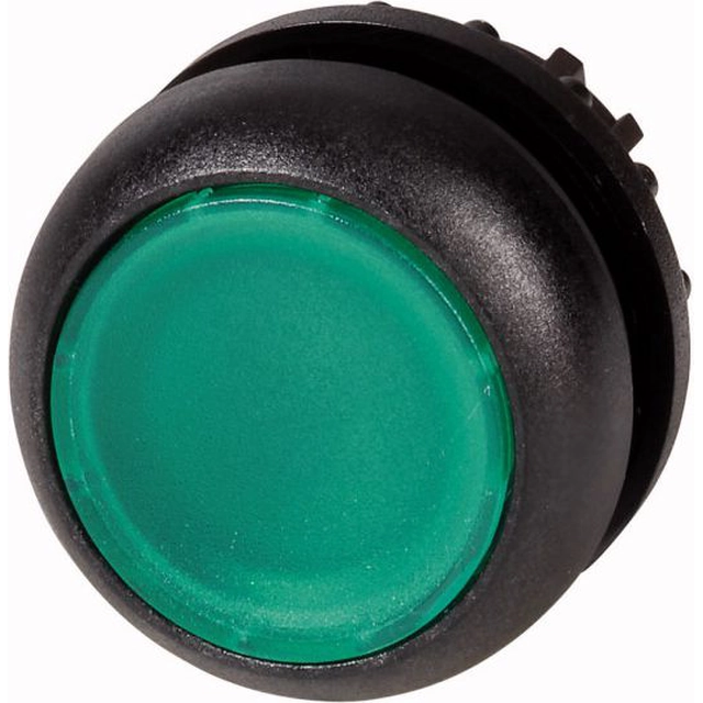 Commande à bouton Eaton Green avec rétroéclairage et retour automatique M22S-DL-G (216928)