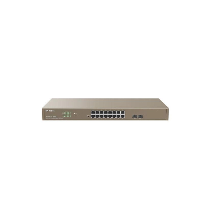 Commuta IP-COM 16GE+2SFP POE GESTITO G3318P-16-250W