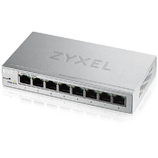 Commutateur 8 ports 10/100/1000 Mbps Zyxel - GS1200-8-EU0101F