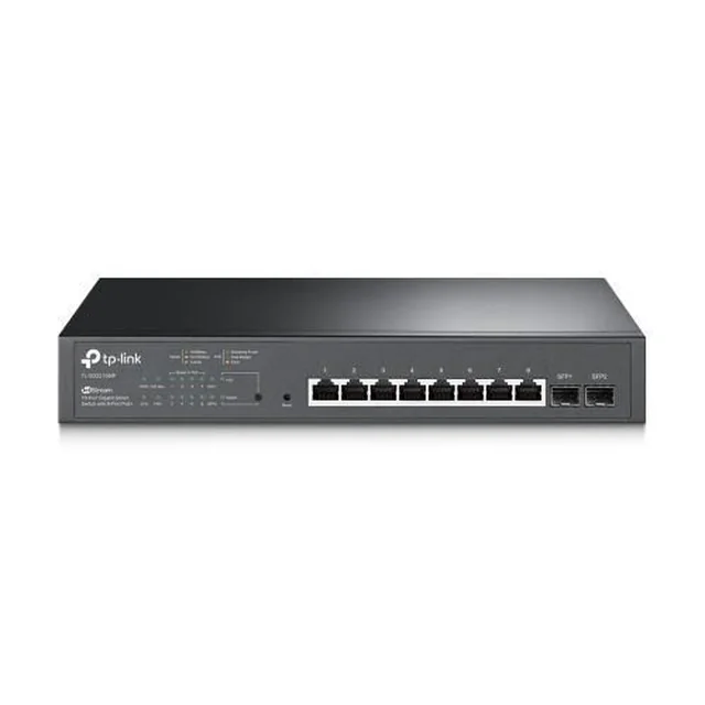 Commutateur Gigabit intelligent TP-Link 8 Ports PoE+ 20Gbps - TL-SG2210MP