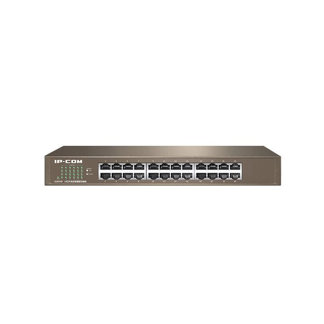 Commutateur IP-COM G1024D, 24 Port,10/100/1000 Mbit/s