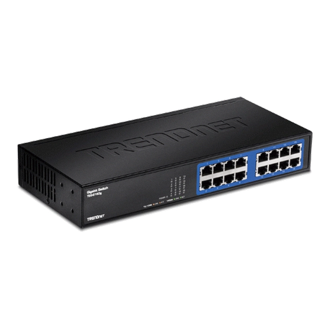 Commutez GREENnet 16 ports Gigabit - TRENDnet TEG-S16DG